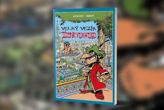 Humorný komiks Velký vezír Iznougud od scénáristy kultovního Asterixe vyjde v Česku