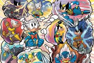 Co kdyby se Kačer Donald stal Wolverinem?